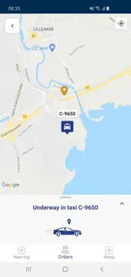 TrønderTaxi android App screenshot 2