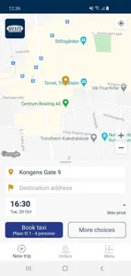 TrønderTaxi android App screenshot 4